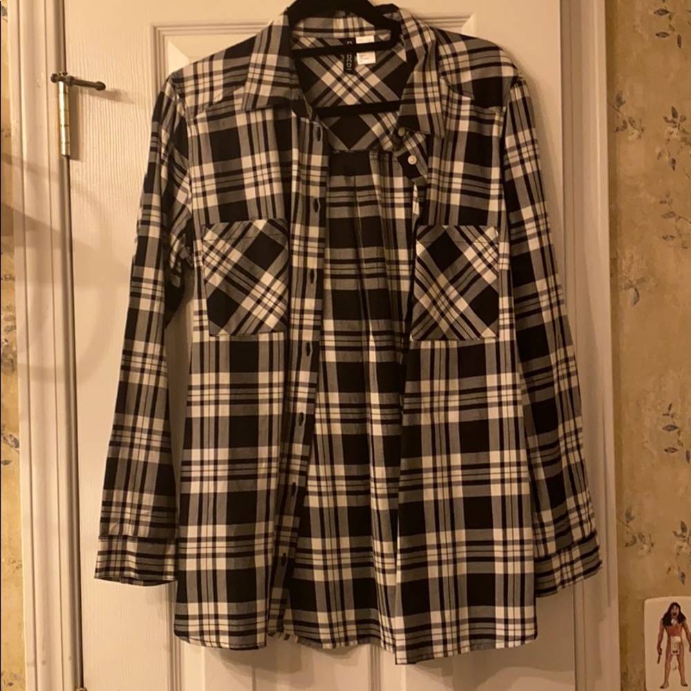 Black & White Flannel
